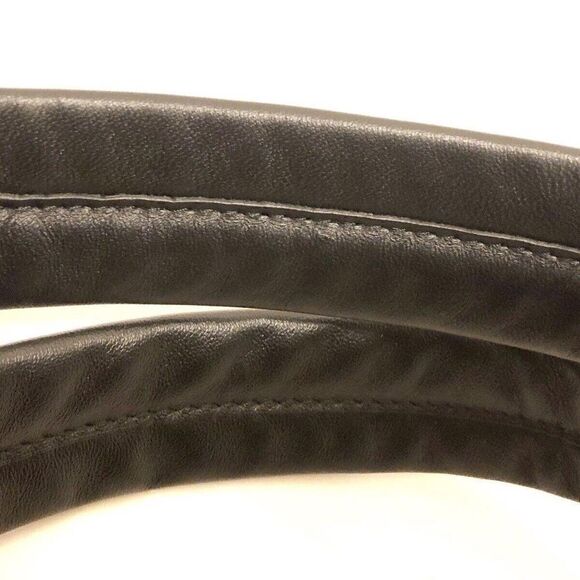 MOSCHINO - Black Leather Hardware Backpack - Picture 6 of 8